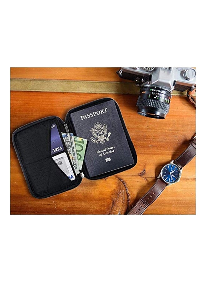 زيرو جريد محفظة جواز سفر أسود - Image 4